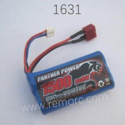 REMO 1631 RC Truck Parts Battery 7.4V 1500mAh E9315