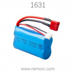 REMO Hobby 1631 Parts 7.4V 1500 Battery