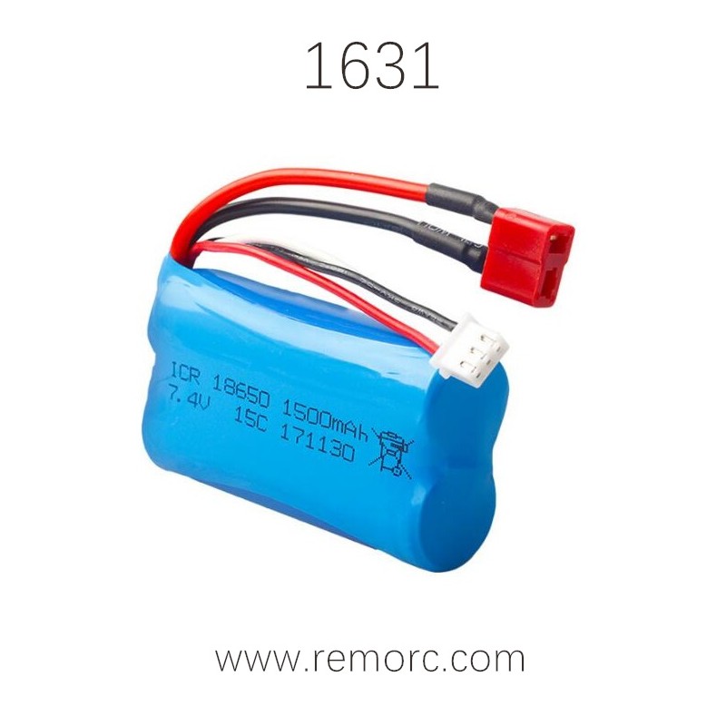 REMO Hobby 1631 Parts 7.4V 1500 Battery
