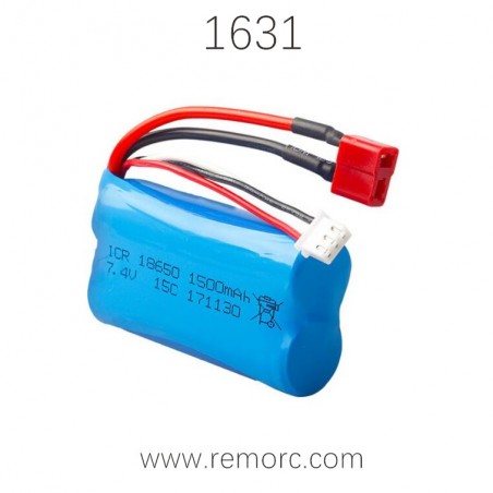 REMO Hobby 1631 Parts 7.4V 1500 Battery