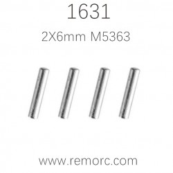 REMO Hobby 1631 Parts Axle pins 2X6mm M5363
