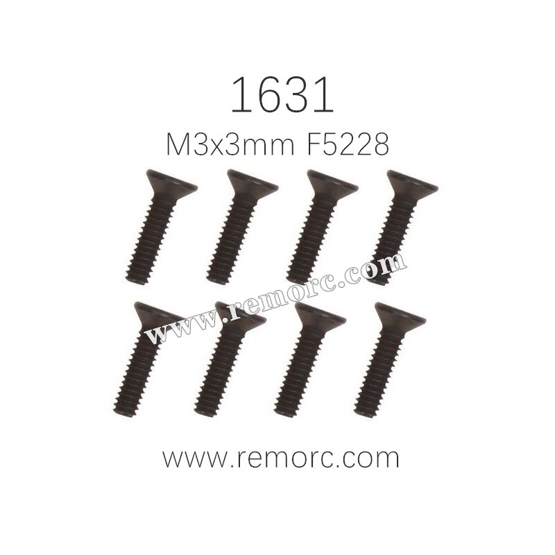REMO Hobby 1631 Parts Screws Countersunk M2X8mm F5241