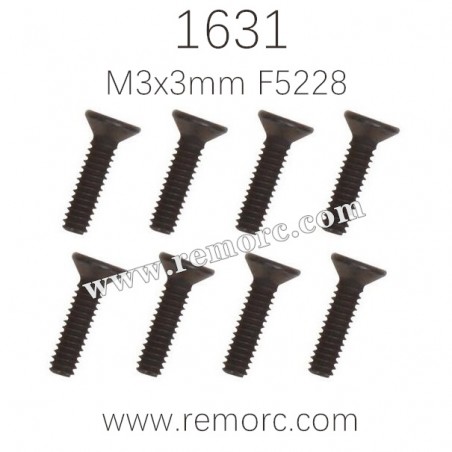 REMO Hobby 1631 Parts Screws Countersunk M2X8mm F5241