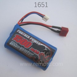 REMO Hobby 1651 Dingo Parts Battery 7.4V 1500mAh E9315