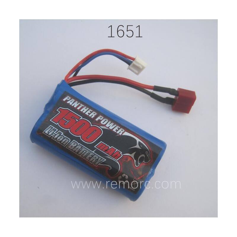 REMO Hobby 1651 Dingo Parts Battery 7.4V 1500mAh E9315