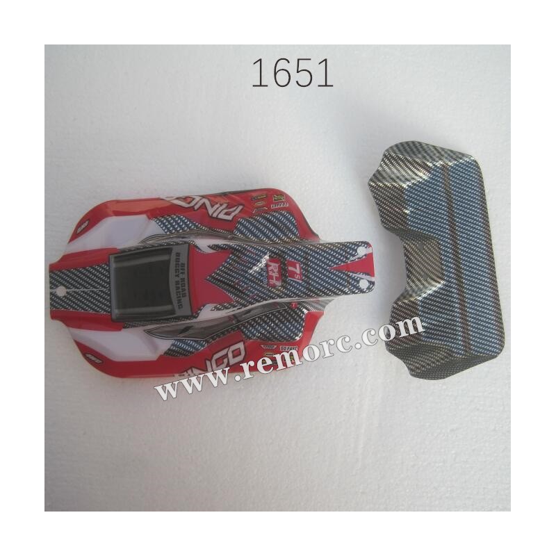 REMO 1651 Dingo Parts Body Shell