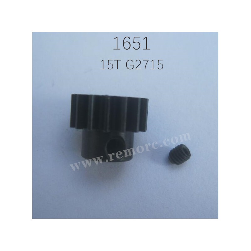 REMO 1651 Dingo RC Truck Parts Motor Gear 15T G2715