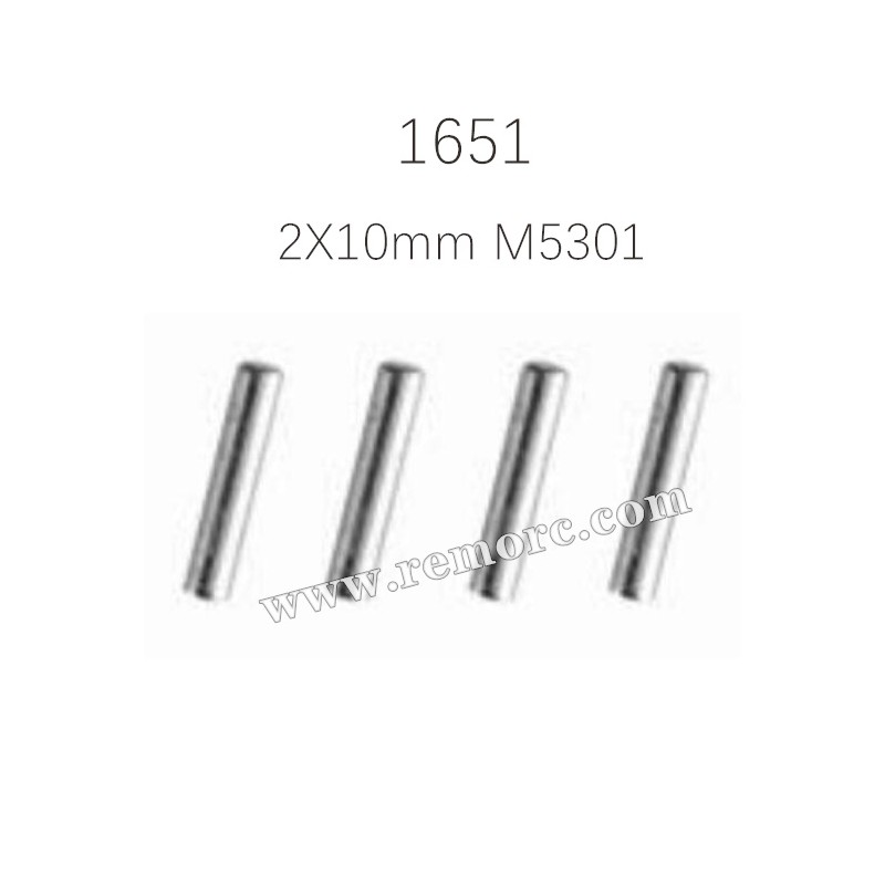 REMO 1651 Dingo RC Truck Parts Axle Pins 2X10mm M5301
