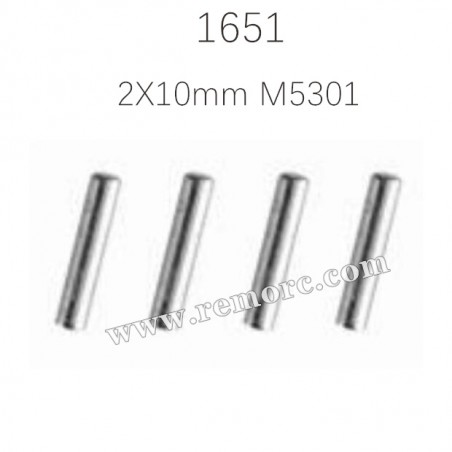 REMO 1651 Dingo RC Truck Parts Axle Pins 2X10mm M5301