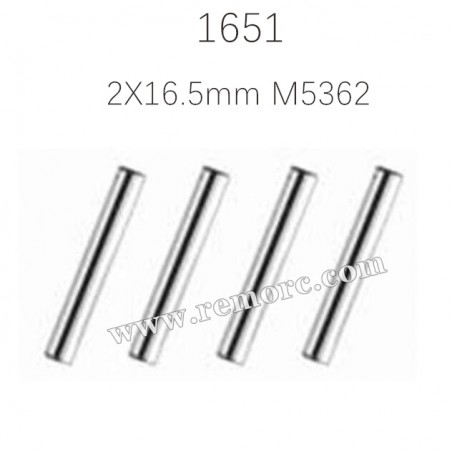 REMO 1651 Dingo RC Truck Parts Axle pins 2X16.5mm M5362