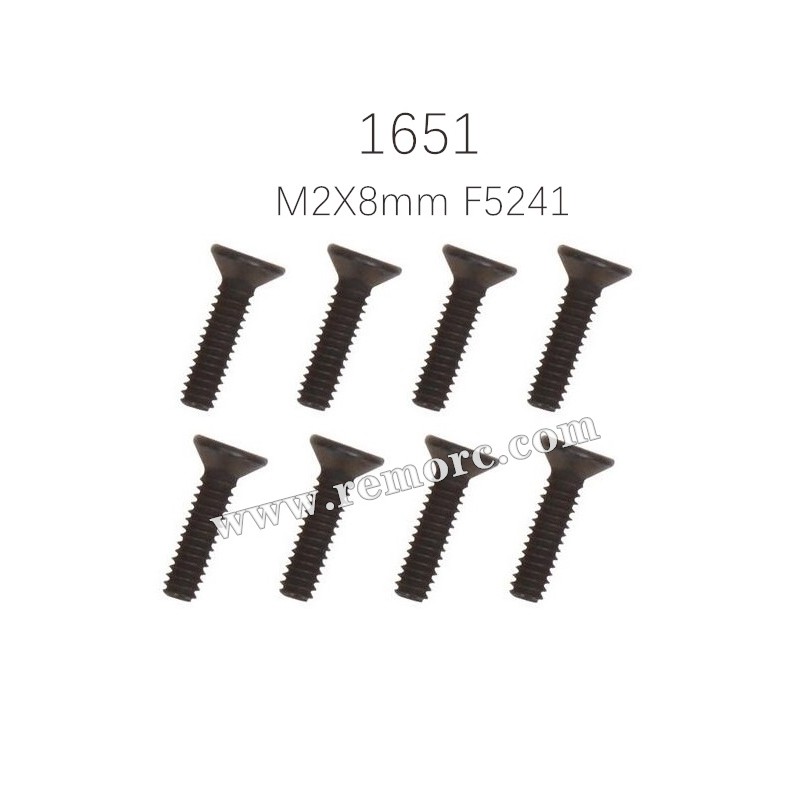 REMO 1651 Dingo Parts Screws Countersunk F5241
