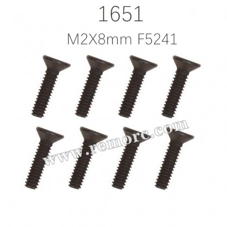 REMO 1651 Dingo Parts Screws Countersunk F5241