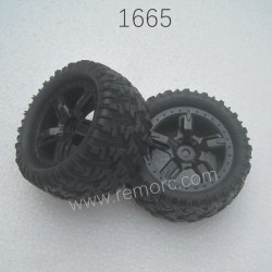 REMO HOBBY 1665 Parts Tire Assembly P6973