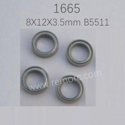 REMO HOBBY 1665 RC Truck Parts Ball Bearings B5511