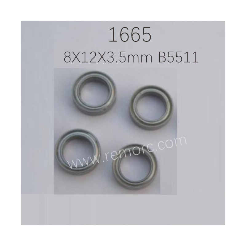 REMO HOBBY 1665 RC Truck Parts Ball Bearings B5511
