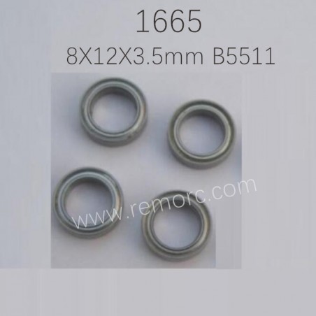 REMO HOBBY 1665 RC Truck Parts Ball Bearings B5511