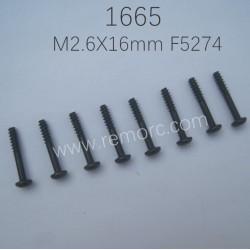 REMO HOBBY 1665 Parts Hex Socket Tapping Button Head Screws F5274