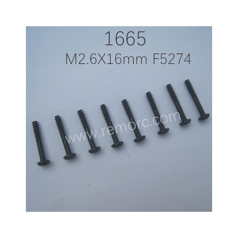 REMO HOBBY 1665 Parts Hex Socket Tapping Button Head Screws F5274