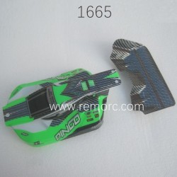 REMO HOBBY 1665 Parts Body Shell D5603 Green