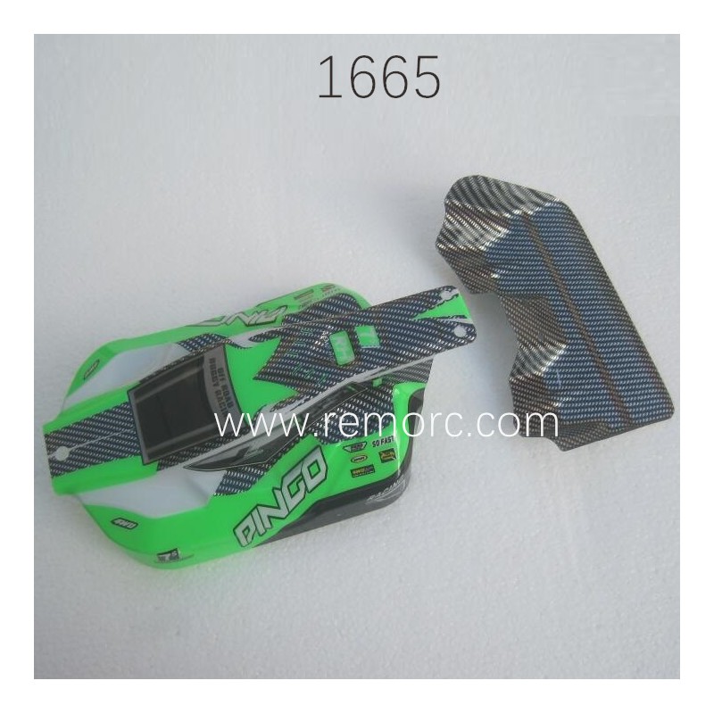 REMO HOBBY 1665 Parts Body Shell D5603 Green REMO HOBBY 1665 Parts Body Shell D5603 Green