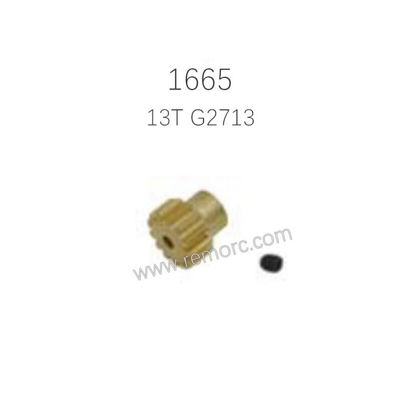 REMO HOBBY 1665 Parts Motor Gear 13T G2713
