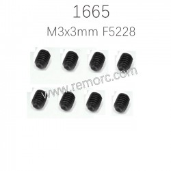 REMO HOBBY 1665 Parts Hex socket set Screws F5228