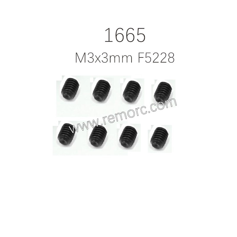 REMO HOBBY 1665 Parts Hex socket set Screws F5228