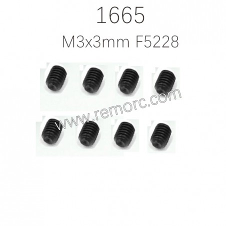 REMO HOBBY 1665 Parts Hex socket set Screws F5228