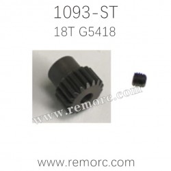 REMO HOBBY 1093-ST 1/10 RC Car Parts 18T Motor Gear G5418