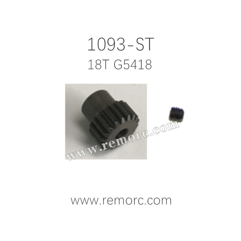 REMO HOBBY 1093-ST 1/10 RC Car Parts 18T Motor Gear G5418
