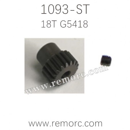 REMO HOBBY 1093-ST 1/10 RC Car Parts 18T Motor Gear G5418