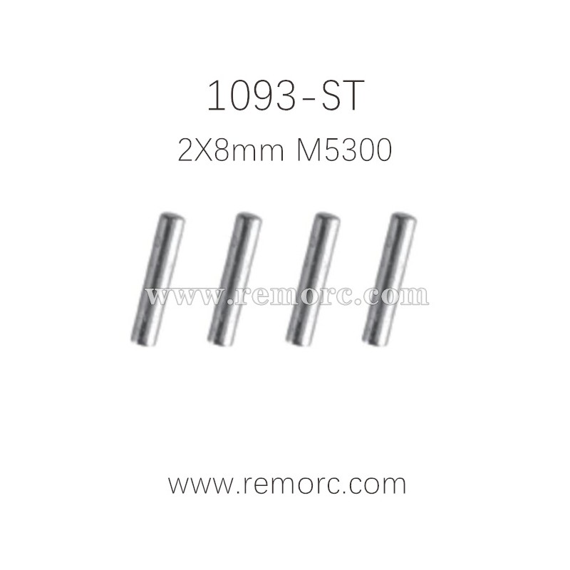 REMO HOBBY 1093-ST Parts Axle pins 2X8mm M5300