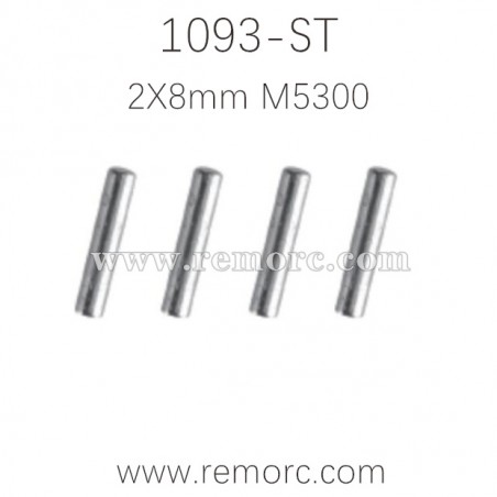 REMO HOBBY 1093-ST Parts Axle pins 2X8mm M5300