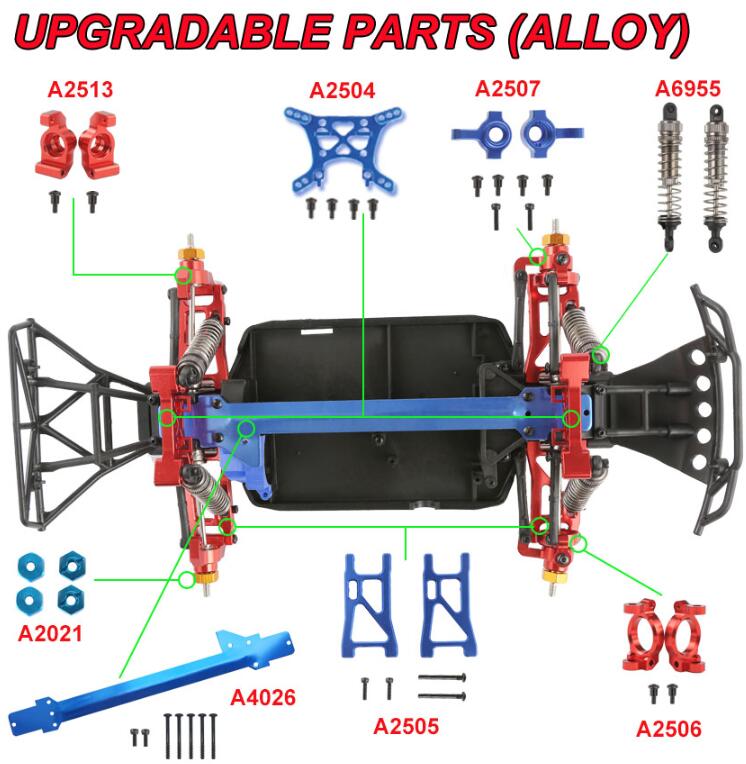 REMO 1631 Upgrade parts